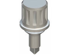 Locator screwdriver for ratchet, short, L15mm