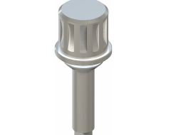 Locator screwdriver for ratchet, long, L21mm